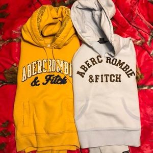 *TWO*  A&F hoodies
